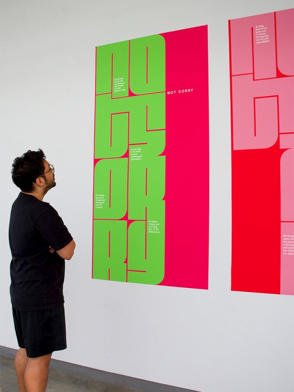 NOT SORRY (Poster Series) - Image 2