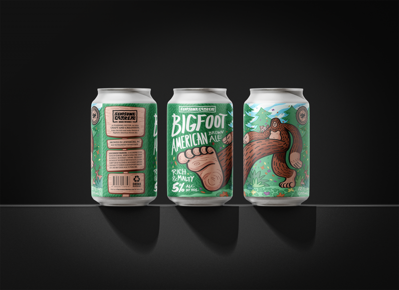 Fearsome Critter Beer Packaging - Image 1